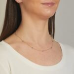 925 Silver Sapphire Beaded Necklace - Image 6