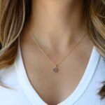 925 Silver Sapphire Heart Necklace - Image 6
