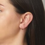 925 Silver Simple Huggies Hoops - Image 5