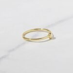 925 Silver Solitaire Bezel Ring - Image 4