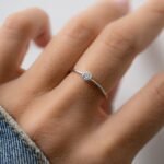 925 Silver Solitaire Bezel Ring - Image 3