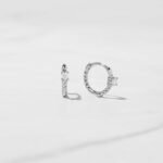 925 Silver Spiral Hoops Earrings - Image 5