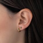 925 Silver Spiral Hoops Earrings - Image 4