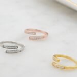 925 Silver Spiral Studded Ring - Image 5