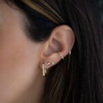 925 Silver Square Hoop Earrings - Image 5