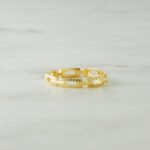 925 Silver Square Link Ring - Image 5