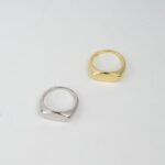 925 Silver Square Signet Ring - Image 3