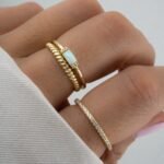 925 Silver Stacking Rope Ring - Image 3