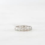 925 Silver Stacking Studded Ring - Image 4