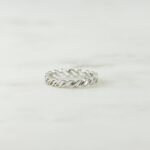 925 Silver Stacking Wave Ring - Image 4
