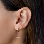 925 Silver Stacy Hoop Earrings - Image 5