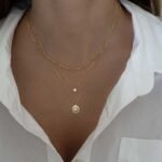 925 Silver Sunburst Medallion Necklace - Image 5