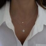 925 Silver Sunburst Medallion Necklace - Image 4
