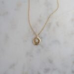 925 Silver Sunburst Medallion Necklace - Image 3