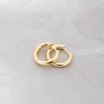 925 Silver Sylvia Hoops Earrings - Image 2