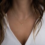 925 Silver Tear Drop Pendant Necklace - Image 7