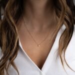 925 Silver Tear Drop Pendant Necklace - Image 5