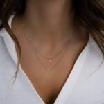 925 Silver Tear Drop Pendant Necklace - Image 3