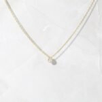 925 Silver Tear Drop Pendant Necklace - Image 2