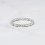 925 Silver Thick Spiral Ring - Image 4