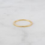 925 Silver Thin Plain Band - Image 2