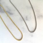 925 Silver Thin Rope Chain Necklace - Image 5