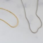 925 Silver Thin Rope Chain Necklace - Image 4