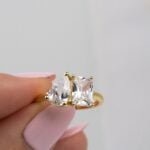 925 Silver Toi et Moi Ring - Image 5