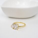 925 Silver Toi et Moi Ring - Image 3