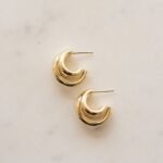 925 Silver Triple Hoops Earrings - Image 3