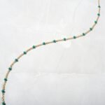 925 Silver Turquoise Enamel Beaded Necklace - Image 4