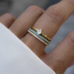 925 Silver Turquoise Eternity Ring - Image 2