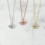 925 Silver Turquoise Evil Eye Necklace - Image 6