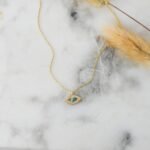 925 Silver Turquoise Evil Eye Necklace - Image 5