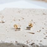 925 Silver Baguette Stud Earrings - Image 4