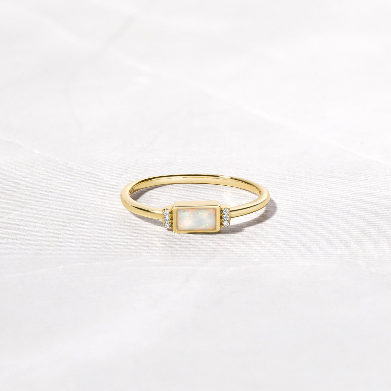 bezel-baguette-opal-ring.jpg Swarish Bezel Baguette Opal Ring - Image 1