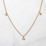 925 Silver Bezel Charm Necklace