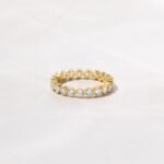 925 Silver Bezel Eternity Ring
