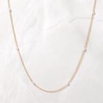 925 Silver Pearl Beaded Necklace