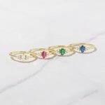 925 Silver Diamond Marquise Ring