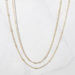 925 Silver Layering Necklace Set