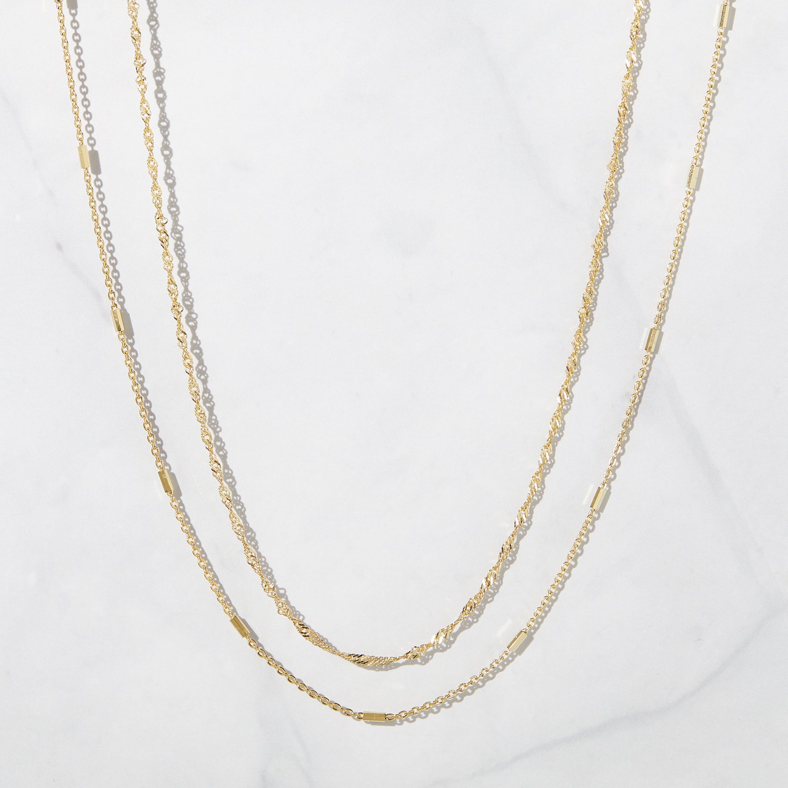 layering-necklace-set.jpg 925 Silver Layering Necklace Set - Image 1