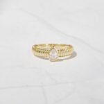 925 Silver Pear Statement Ring