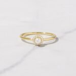 925 Silver Solitaire Pearl Ring