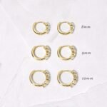 925 Silver Stacy Hoop Earrings