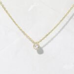 925 Silver Tear Drop Pendant Necklace