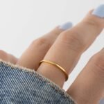 925 Silver Thin Plain Band