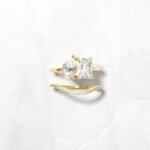 925 Silver Toi et Moi With Matching Set