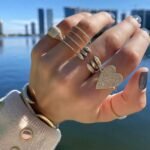 925 Silver 4 Row Pave Spaced Ring - Image 2