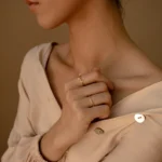 925 Silver Hailey Space Diamond Ring - Image 6